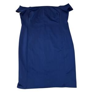 NEW Lane Bryant Women’s Plus Size 20 Off the Shoulder Full Back Zip Evening Dres